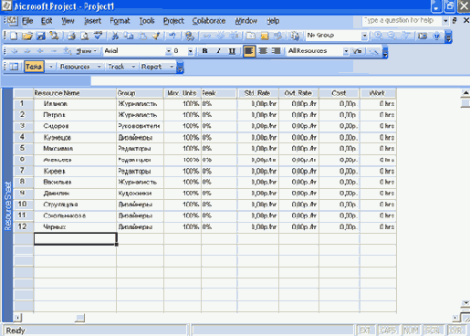  Microsoft Project