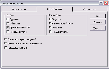 Microsoft Project - 