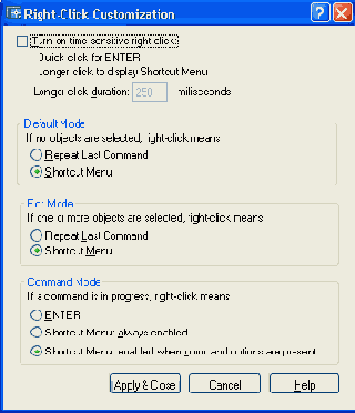 Работа с AutoCAD 2004