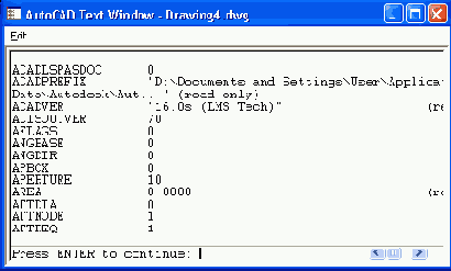 Работа с AutoCAD 2004