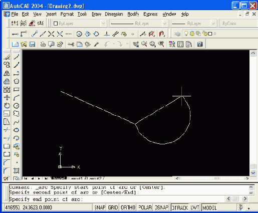 Программа AutoCAD 2004 - руководство по работе