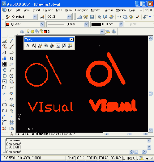Программа AutoCAD 2004 - руководство по работе