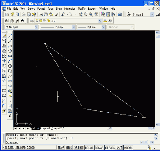 Программа AutoCAD 2004 - руководство по работе