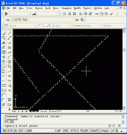 Программа AutoCAD 2004 - руководство по работе