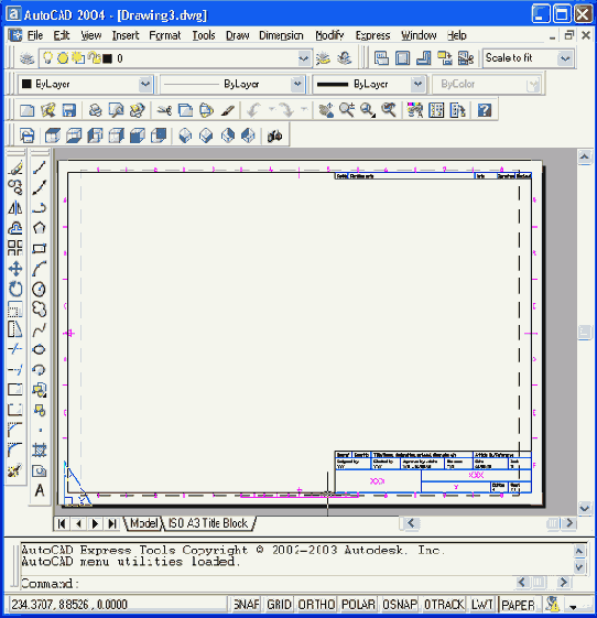     AutoCAD 2004