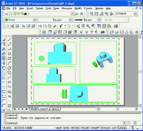 Иллюстрированный самоучитель по AutoCAD 2004